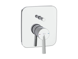 Латунный встраиваемый смеситель для душа с переключателем