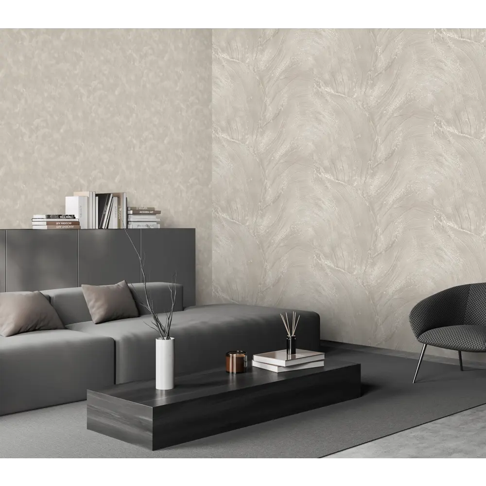 Обои флизелиновые Ateliero Napoleon темно-бежевые 1.06 м At585658 STLM-2033047 - Вид №4