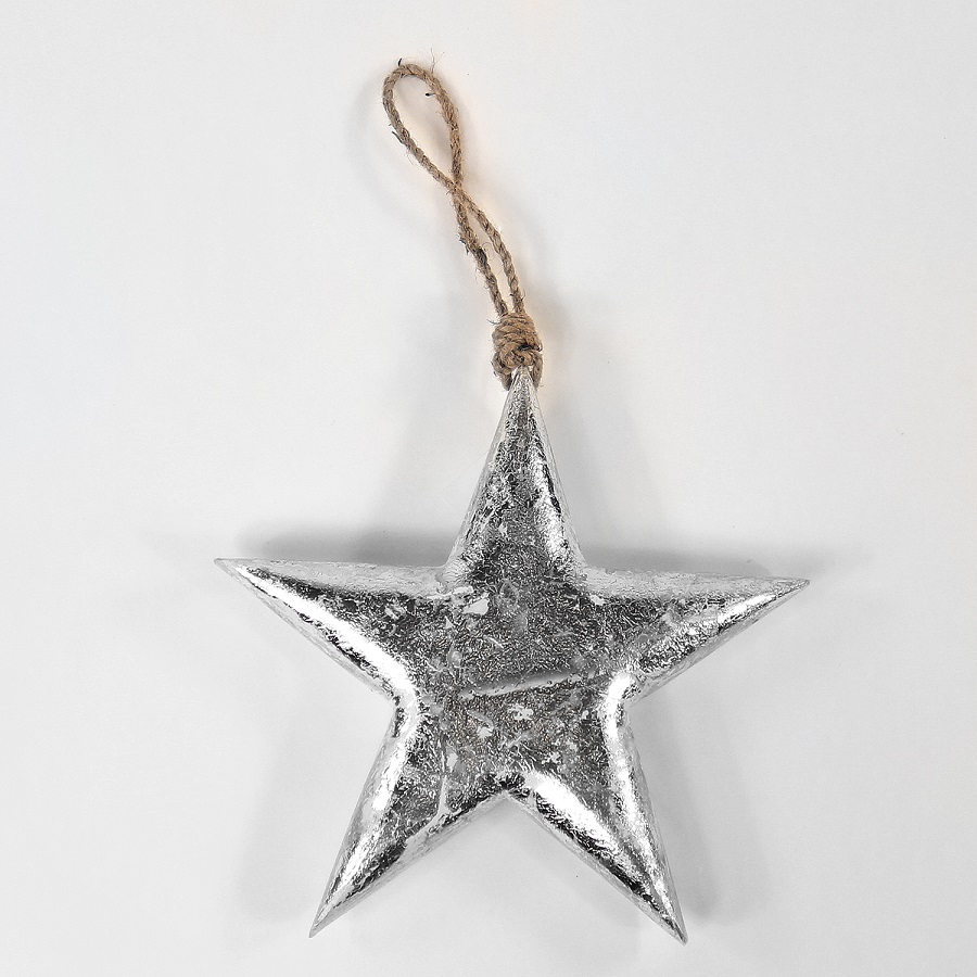 en_ny0015 Фигурка декоративная snow star, подвесная, 23х23х3 см EnjoyMe  - Вид №1