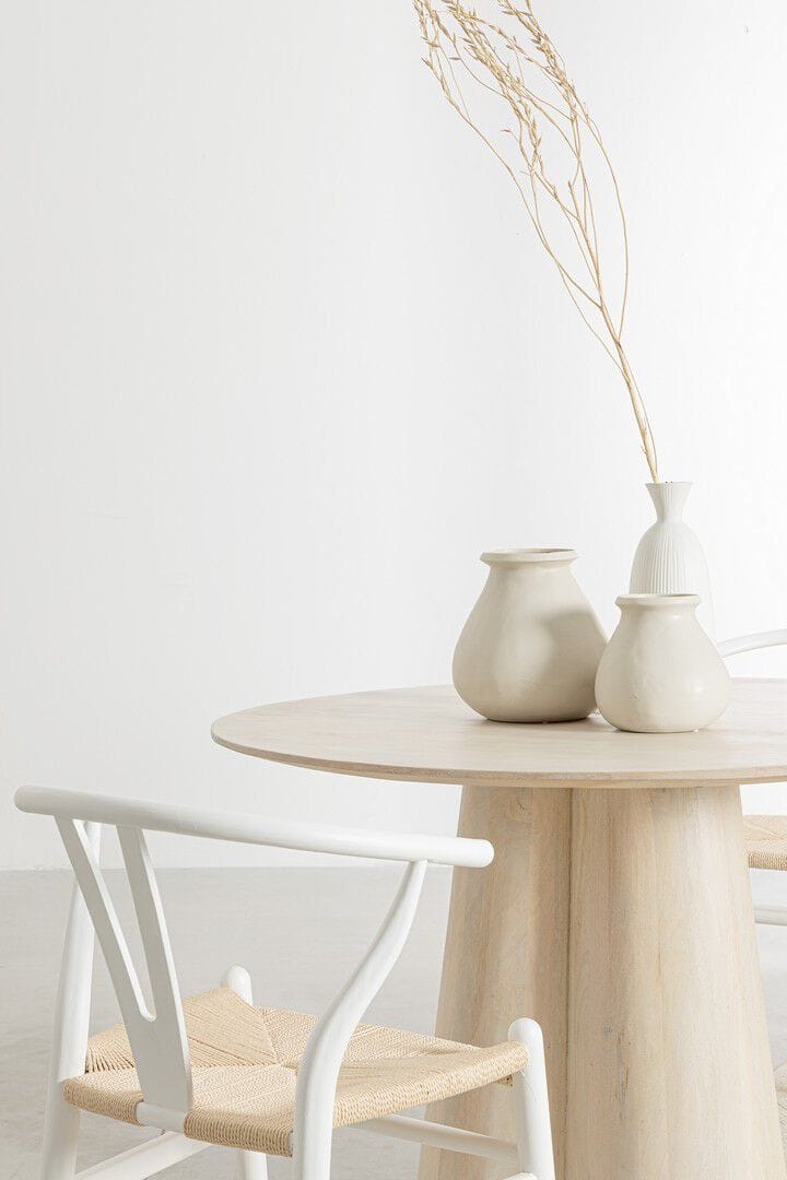 Круглый стол из манго BIZZOTTO NASSOR ARCH-00020126 - Вид №2