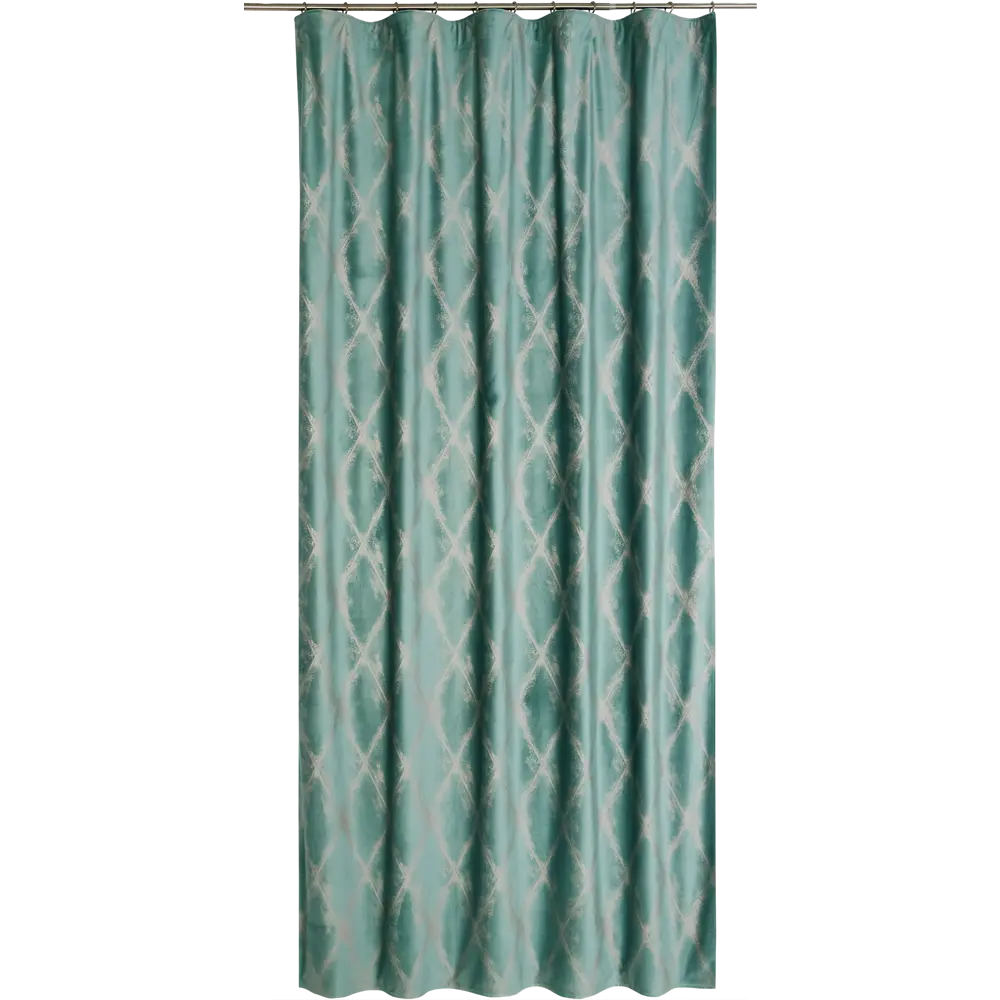 Штора на ленте Avila 160x280 см цвет зелёный 83406862 STLM-2099090 INSPIRE 
