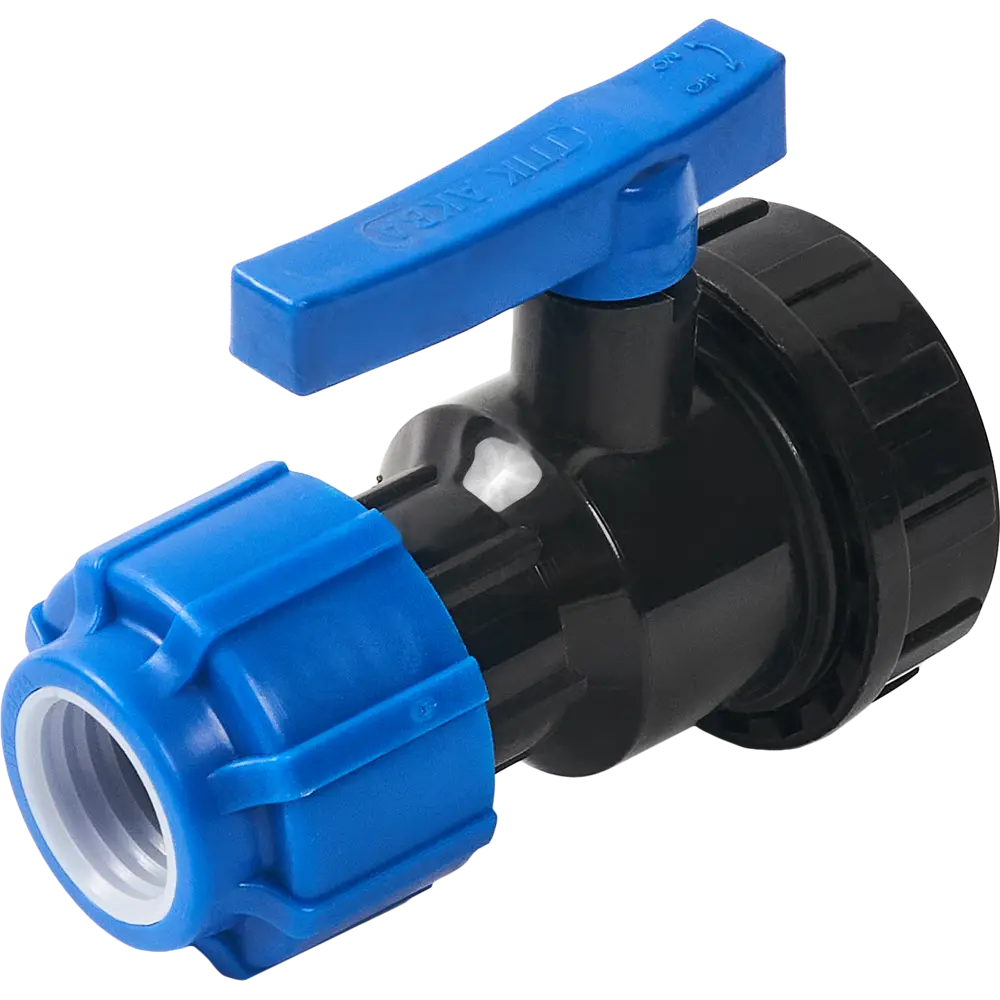 Разъемный кран Политэк 25 мм для систем водоснабжения 85358402 STLM-0062142