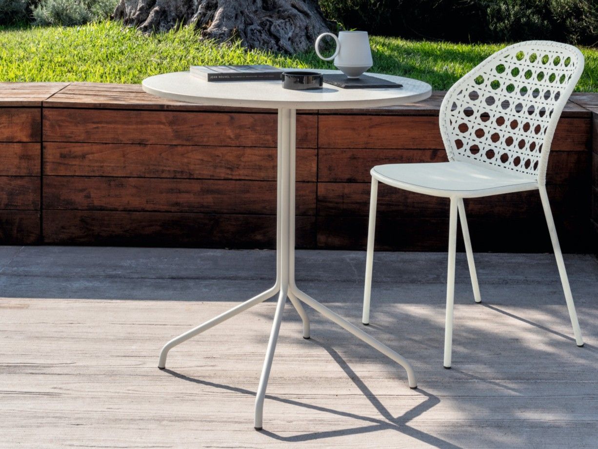 Бетонный круглый садовый стол Gervasoni Gervasoni Outdoor ARCH-00126078 - Вид №2