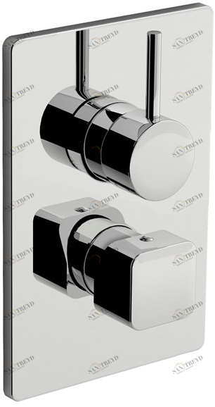 Fir Italia Смеситель для душа на 2 отверстия с переключателем Daily cube 45 4550188