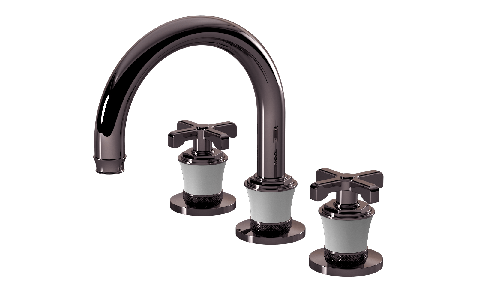 E-11612-R3WT-C20B-OX Смеситель для умывальника на 3 отвертия GRAFF Vignola