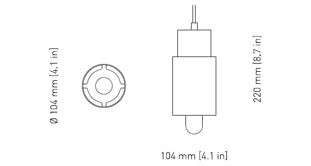 Порошковое покрытие стальной подвесной светильник +kouple SO ARCH-00090854 - Вид №13