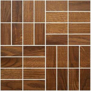 Мозаика и 3D панели из дерева Da Vinci Мозаика Comfort Cognac 059 Дуб Селект (Гладкая) 288х288 мм.