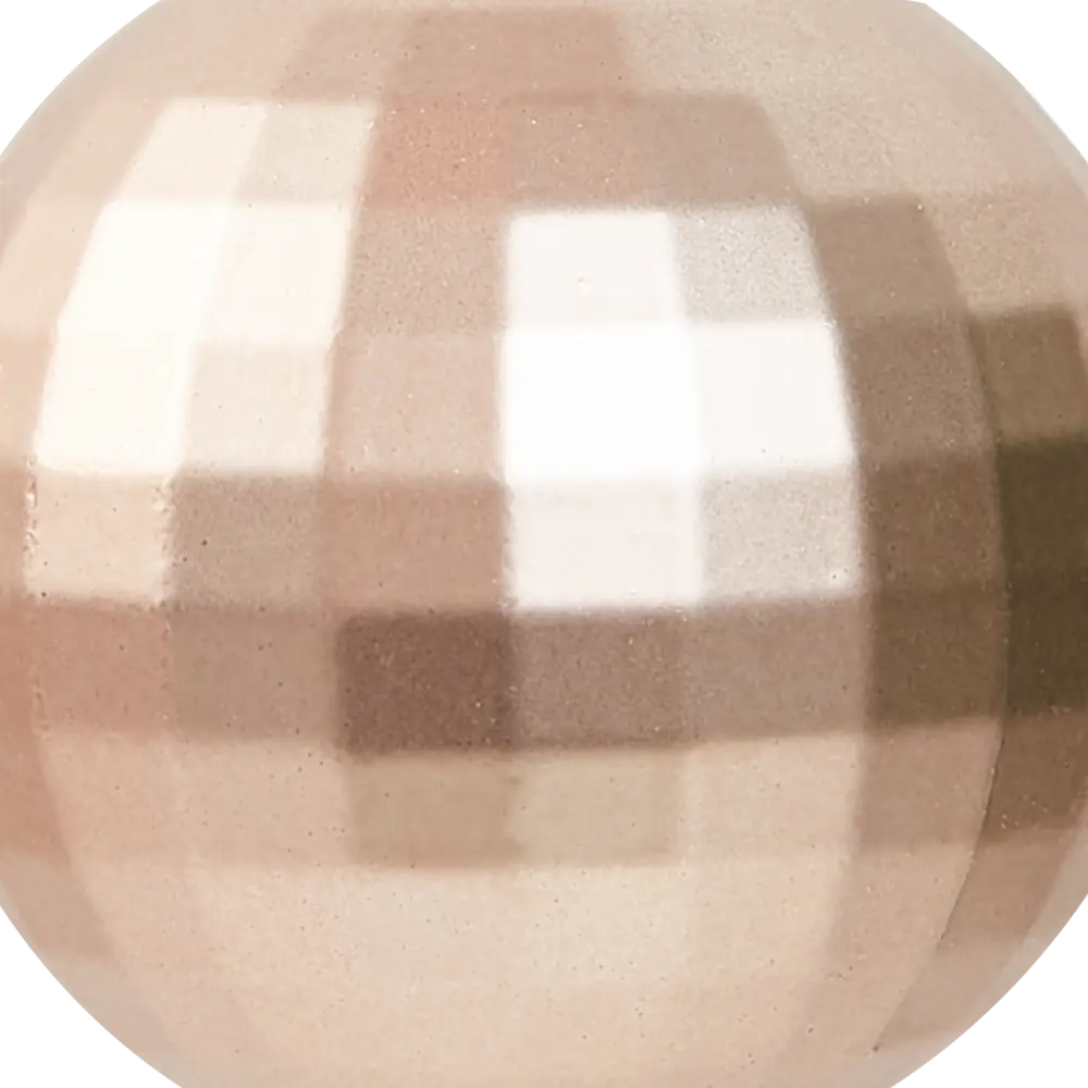 87036357 Елочное украшение Шар-диско Christmas ø6 см цвет коричневый STLM-0953490 Santreyd  - Вид №2