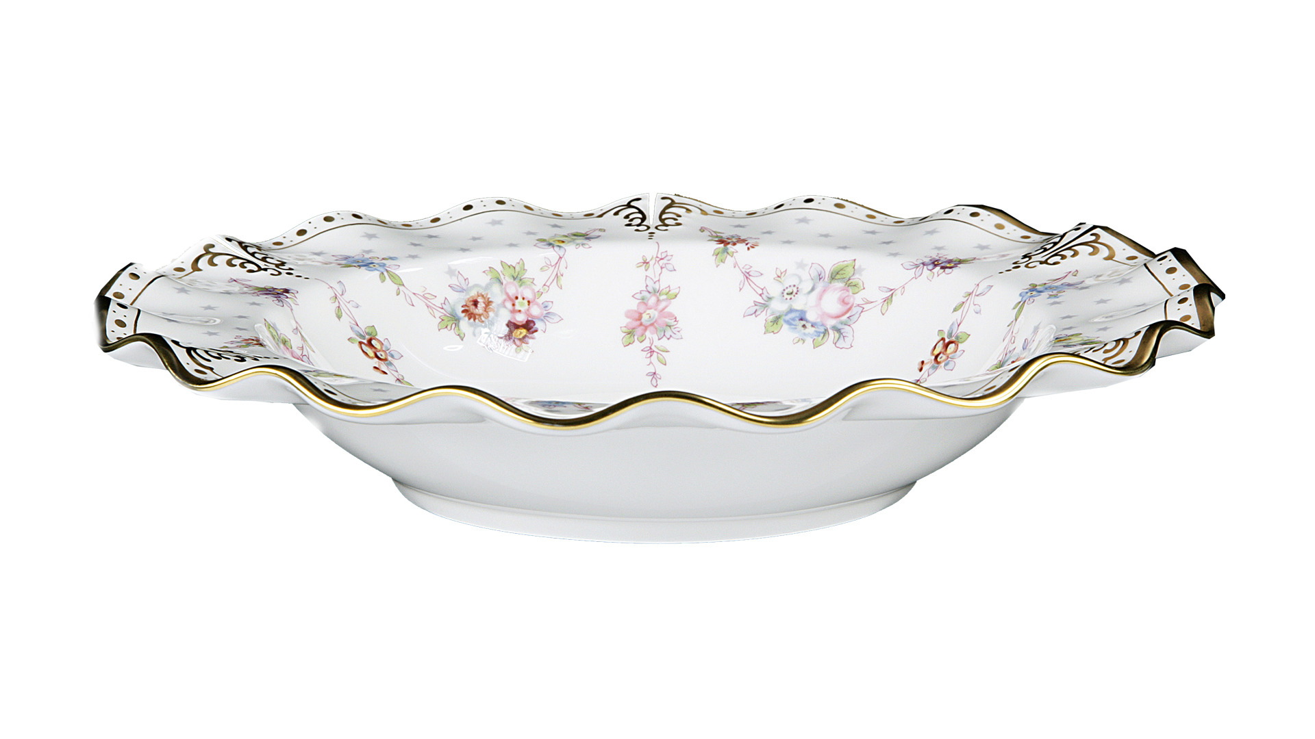 10676170 Royal Crown Derby Сервиз столовый Royal Crown Derby Роял Антуанетта на 6 персон 21 предмет, фарфор Фарфор костяной  - Вид №5