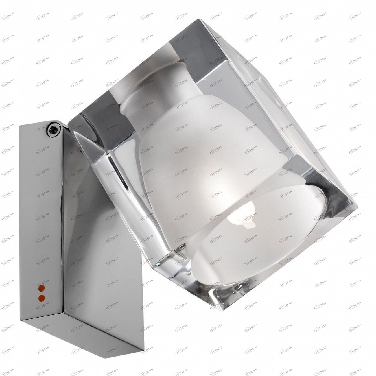 Светильник настенно-потолочный серый Fabbian D28G0400 Grey FABBIAN  00-3882612 Серый 