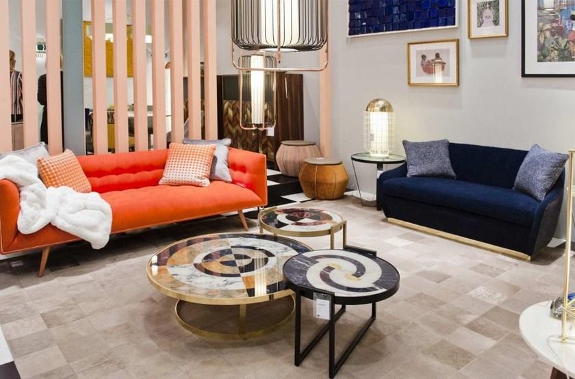 Mambo Unlimited Ideas Круглый журнальный столик из декорированного стекла sun-id-1410496 - Вид №4