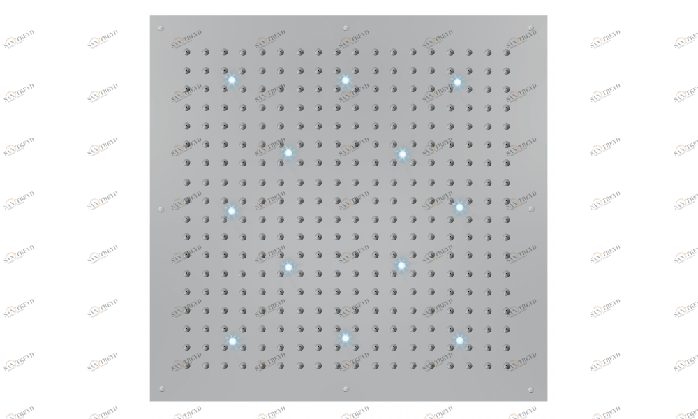 WI0373 Потолочный & настенный душ Dream - XL - RGB CROMOTHERAPY BOSSINI 
