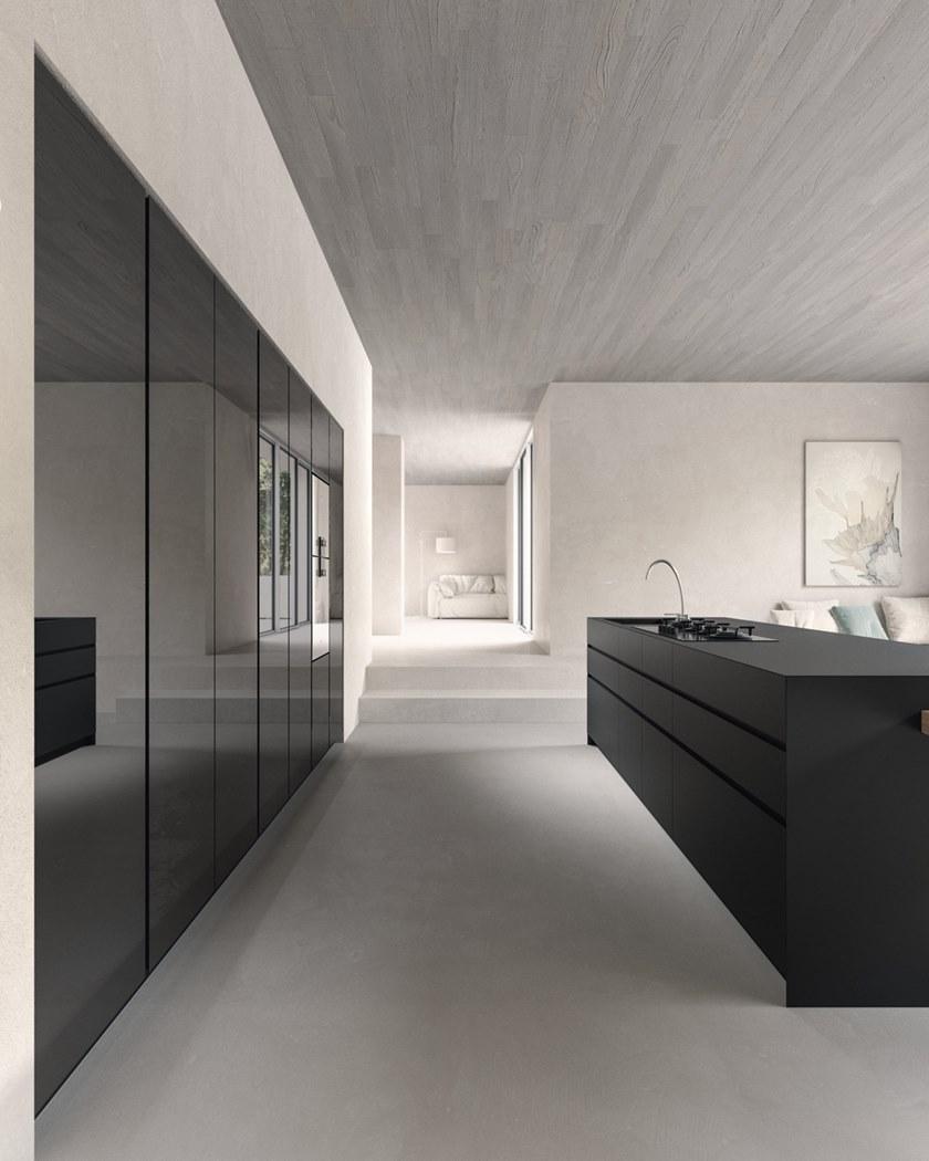 Alta Cucine Fenix-ntm® кухня с островом Sistema 22.2 sun-id-1495930 - Вид №6