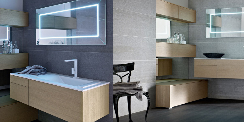 Комплект мебели для ванной комнаты Sky 117 Arbi Sky Legno Collection SKY117 - Вид №1