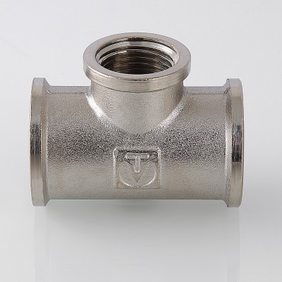 VTr.750.N.0706 Фитинг резьбовой – тройник переходной Valtec 1 1/4" х 1" х 1 1/4"  - Вид №8