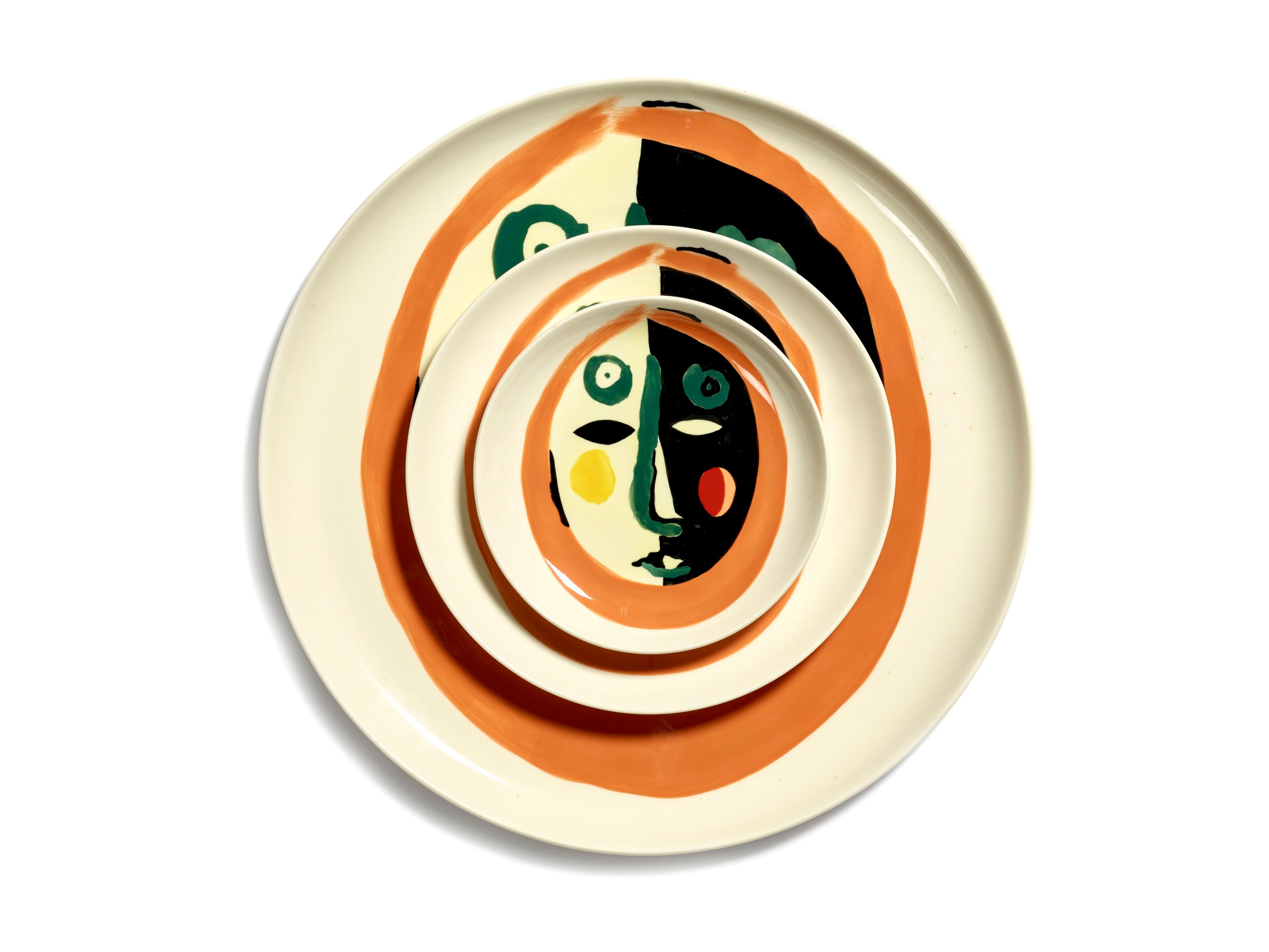 Глазурованная фарфоровая тарелка для десерта Serax Ottolenghi Feast ARCH-00147916 - Вид №3