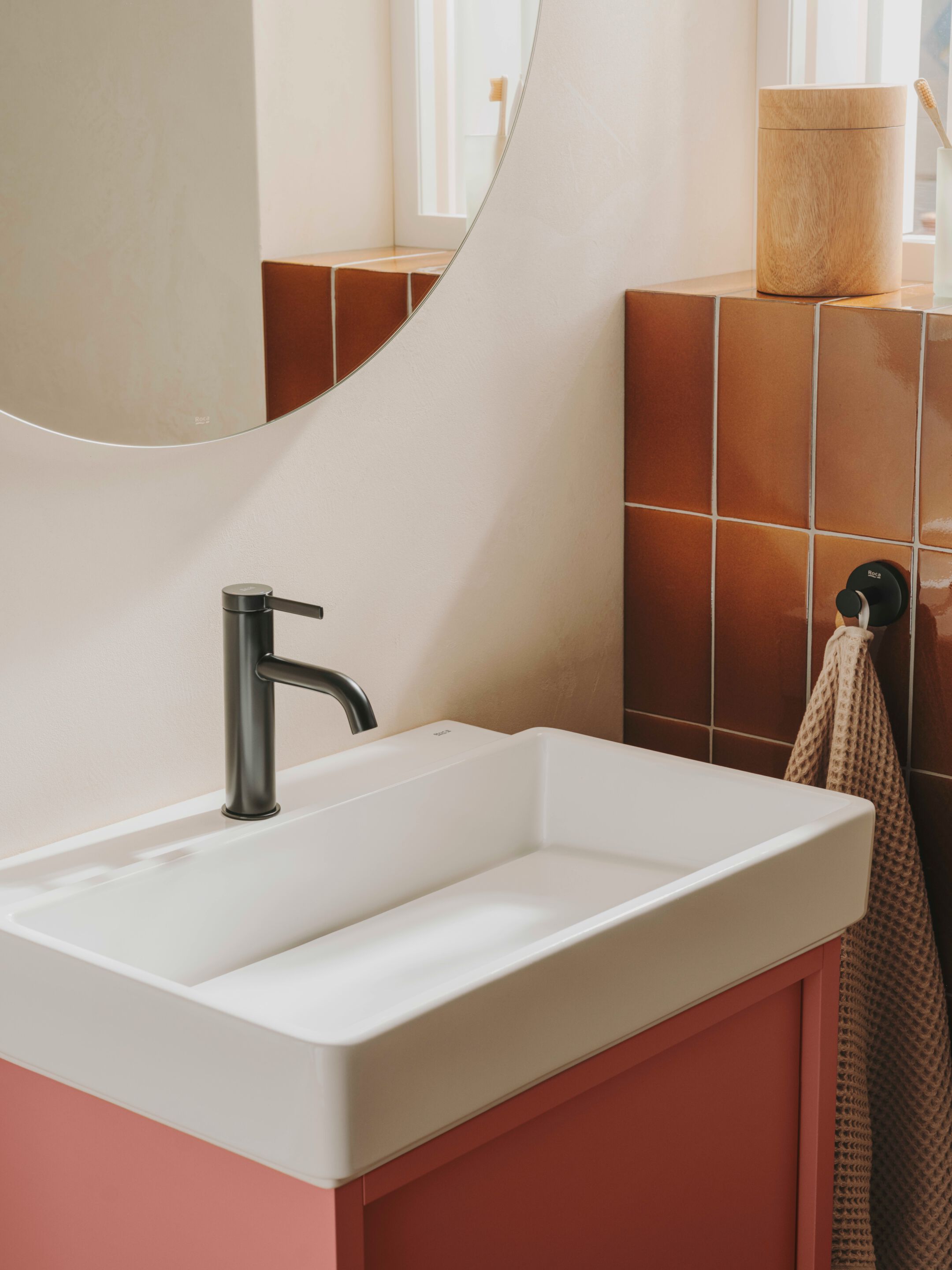 Деревянный подвесной умывальник с ящиками Roca ARCH-00062872 - Вид №5