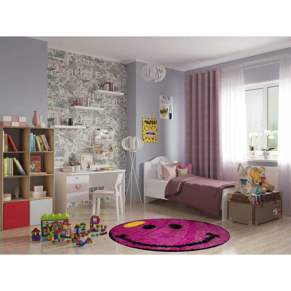 Короб Spaceo 310x310x310 мм, 29.7 л, полиэстер, цвет красный STLM-2108467 - Вид №4