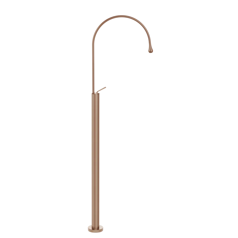 Смеситель для умывальника 33630 125 Gessi Goccia МЕДНЫЙ МАТОВЫЙ GHRC 33630125