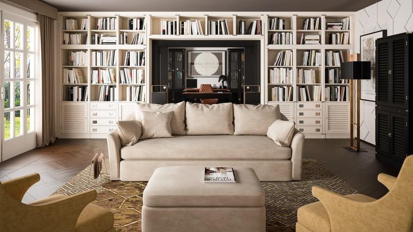 Caroti Торшер из металла прямого света Via montenapoleone 3024  - Вид №1