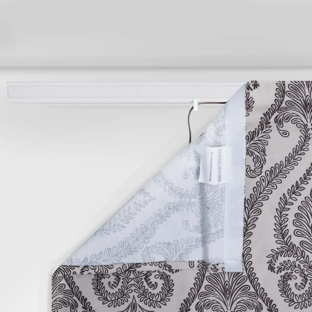 Шторы римские 160х160 см цвет шоколадный дамаск ЭСКАР STLM-2203768 - Вид №3