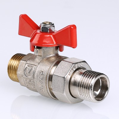 VT.226.N.04 Кран шаровой VALTEC BASE с полусгоном и наружной резьбой Valtec 1/2"  - Вид №1