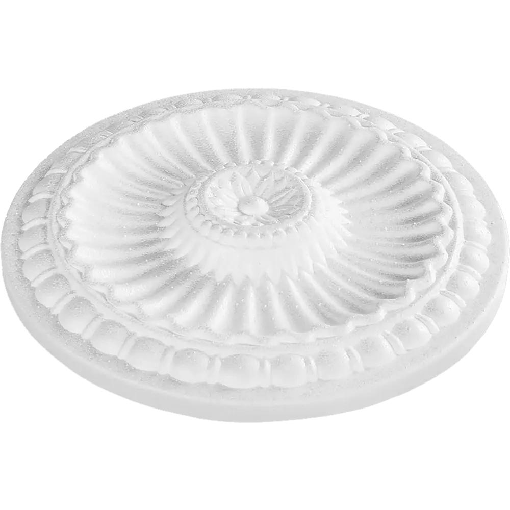 Розетка потолочная полистирол белая Формат 280А 28 см FORMAT STLM-2054939 - Вид №1