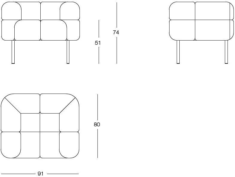 arflex Мягкое меховое кресло с подлокотниками Pecorelle sun-id-1465304 - Вид №2