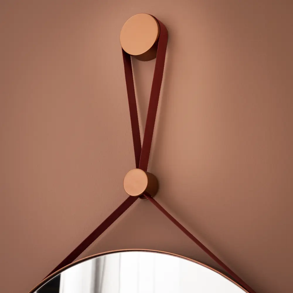 Зеркало Inspire Chana Copper круглое в медной раме 55 см 86484831 STLM-1473894 - Вид №3