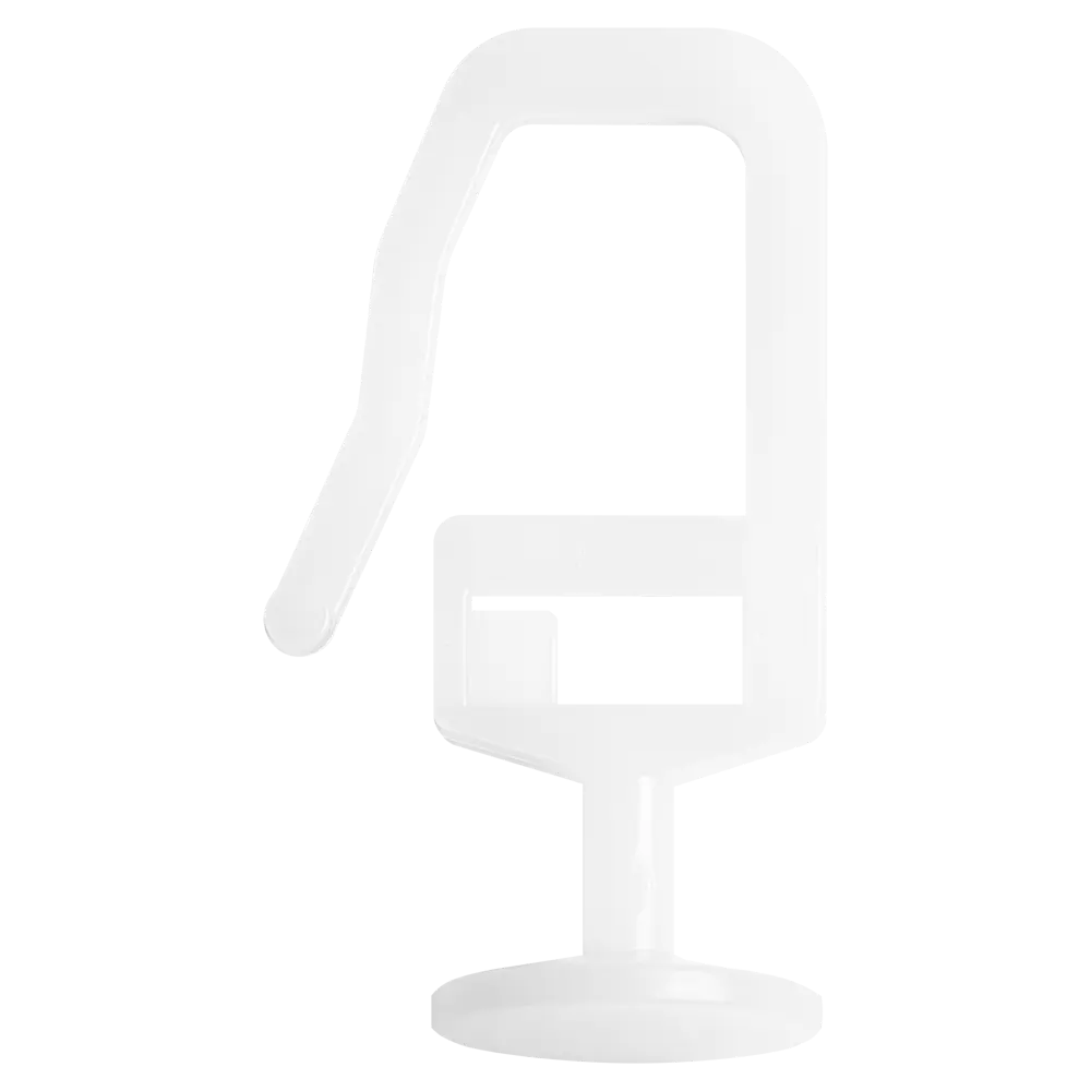 Крючок для штор Base 2.9 см цвет белый 50 шт Santreyd STLM-2016933