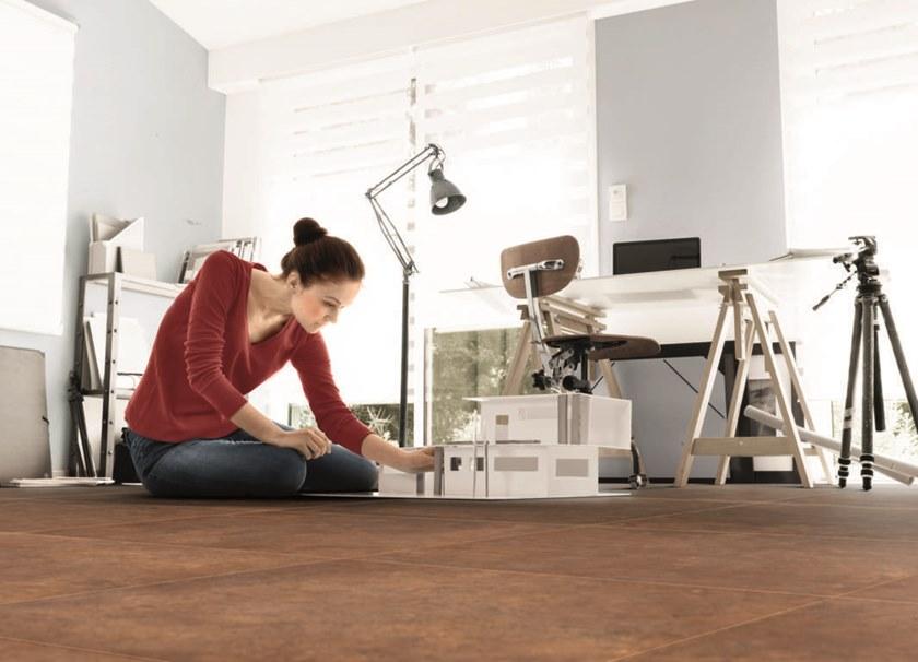 Ceramiche Caesar Керамогранит под бетон стены / напольная плитка sun-id-1354891 - Вид №3