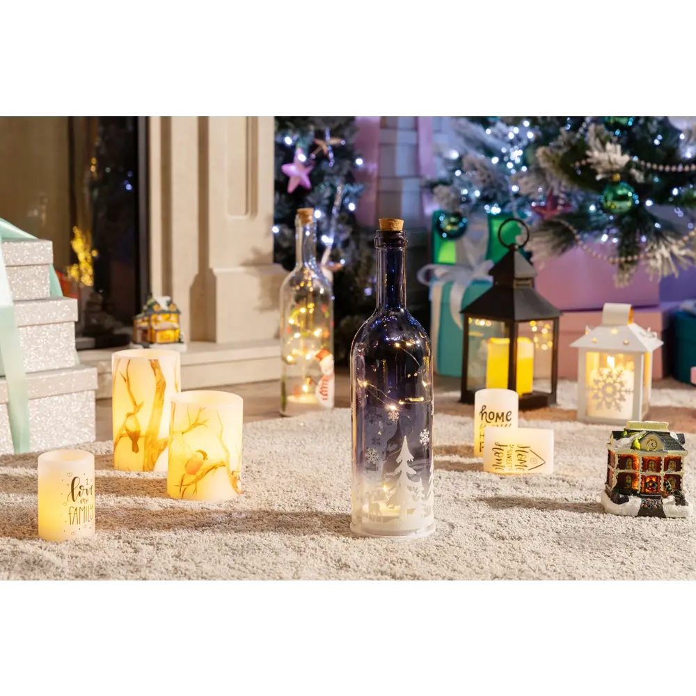 Подсвечник 10.5 см металл белый Santreyd STLM-2074036 - Вид №5