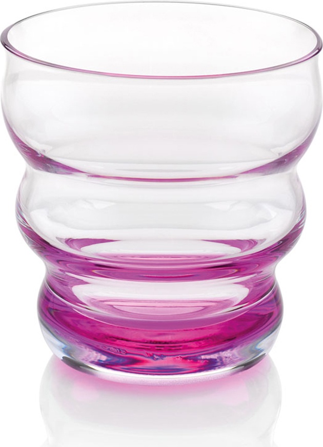 10575904 IVV Бокал для воды IVV "Волшебство" 370мл (фуксия) Стекло 