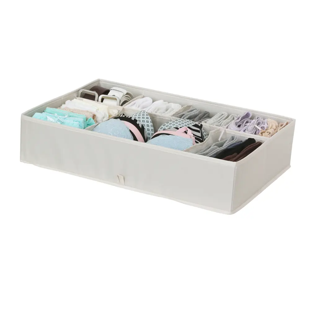 Органайзер для ящиков Spaceo 49х33х11 см цвет бежевый STLM-2170278 - Вид №3