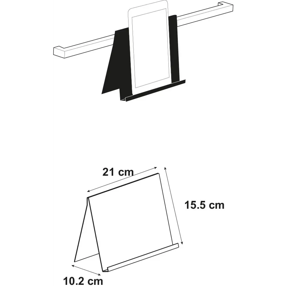 Подставка Delinia ID для планшетов и смартфонов с рейлинговым креплением 80135881 STLM-0013784 - Вид №13