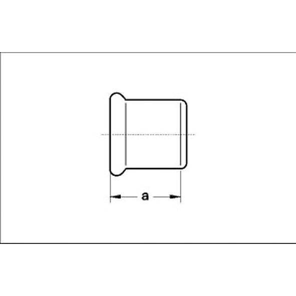 1630115 SANHA 6301 пресс-фитинг, медь, заглушка ВПр 15 мм  - Вид №1