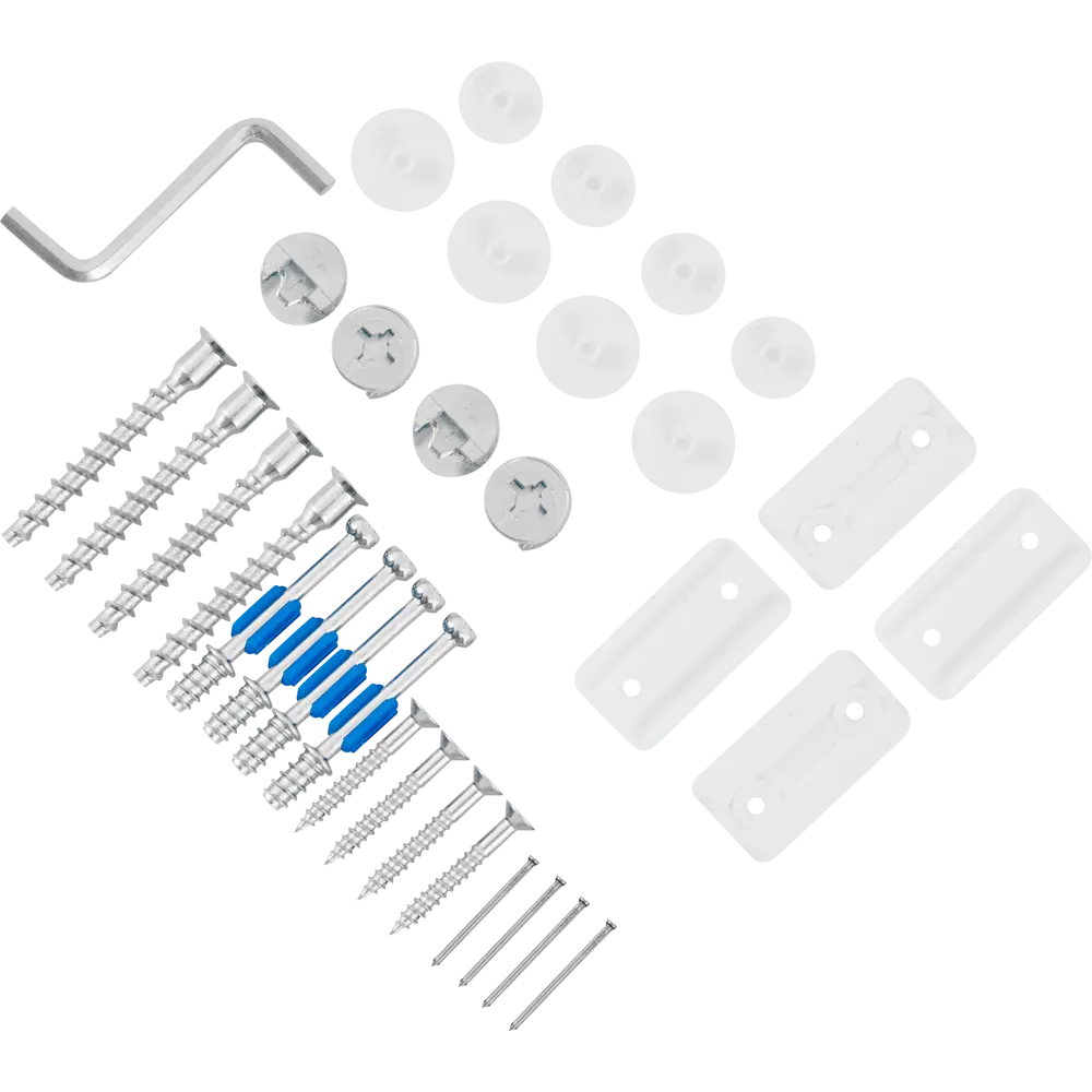 Стол обеденный прямоугольный 58x98x76.2 см ДСП цвет белый Santreyd STLM-2093148 - Вид №6