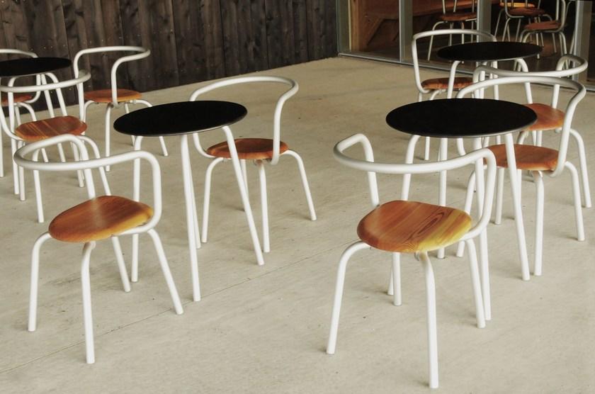 Emeco Круглый алюминиевый стол Parrish sun-id-1424159 - Вид №3