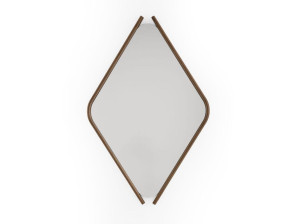 Настенное деревянное зеркало