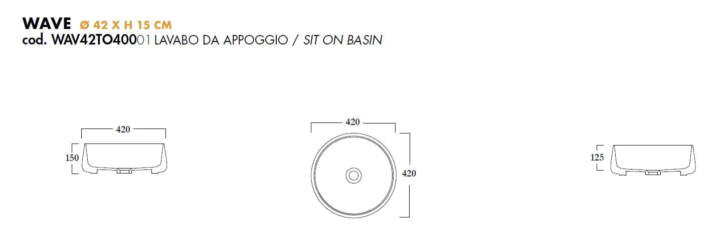 Керамическая столешница Olympia Ceramica WAVE ARCH-00022315 - Вид №10