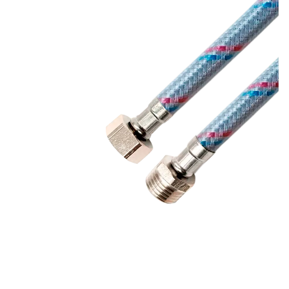 Гибкая подводка для воды Vaxt 1/2" гайка-штуцер 100 см STLM-2118948