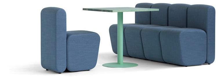 Blå Station Модульное тканевое кресло на контракт Bob Bla Station sun-id-1370502 - Вид №16