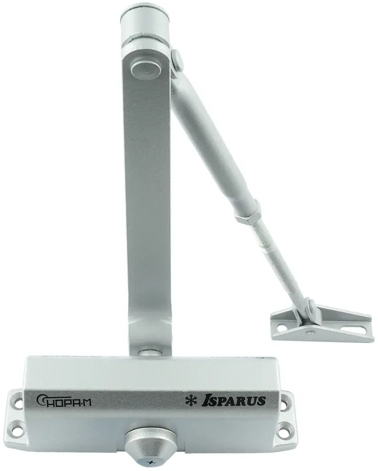 Доводчик дверной НОРА-М ISP 430 для плавного закрывания до 120 кг 84870328