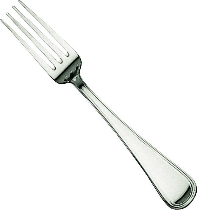 1044918 Schiavon Вилка десертная 17см "Инглезе" (серебро 925пр) Серебро 925 