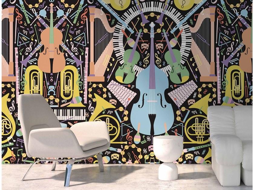 YO2 Обои с виниловым рисунком Opera tunes sun-id-1353767 - Вид №1