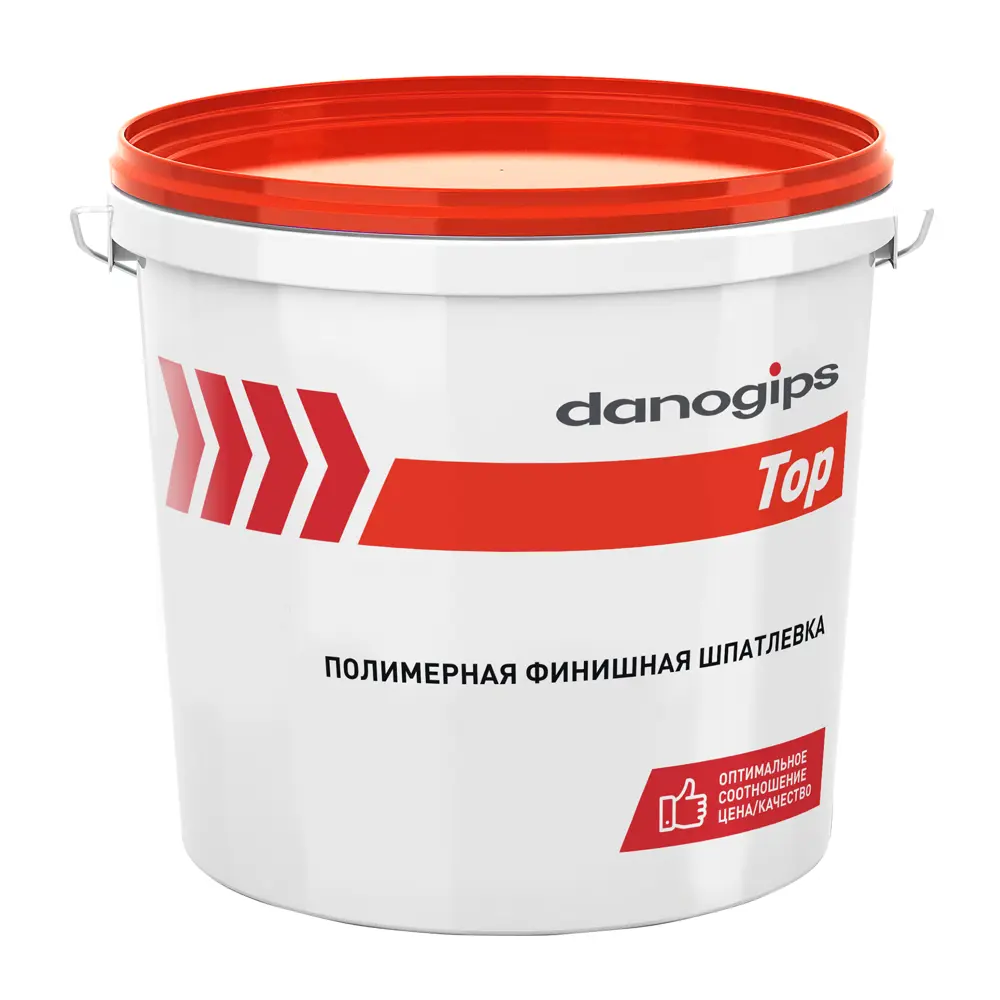Шпаклевка готовая финишная Danogips Dano Top 5 кг 82512352 STLM-2004671