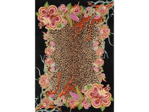 Шерстяной ковер ручной работы