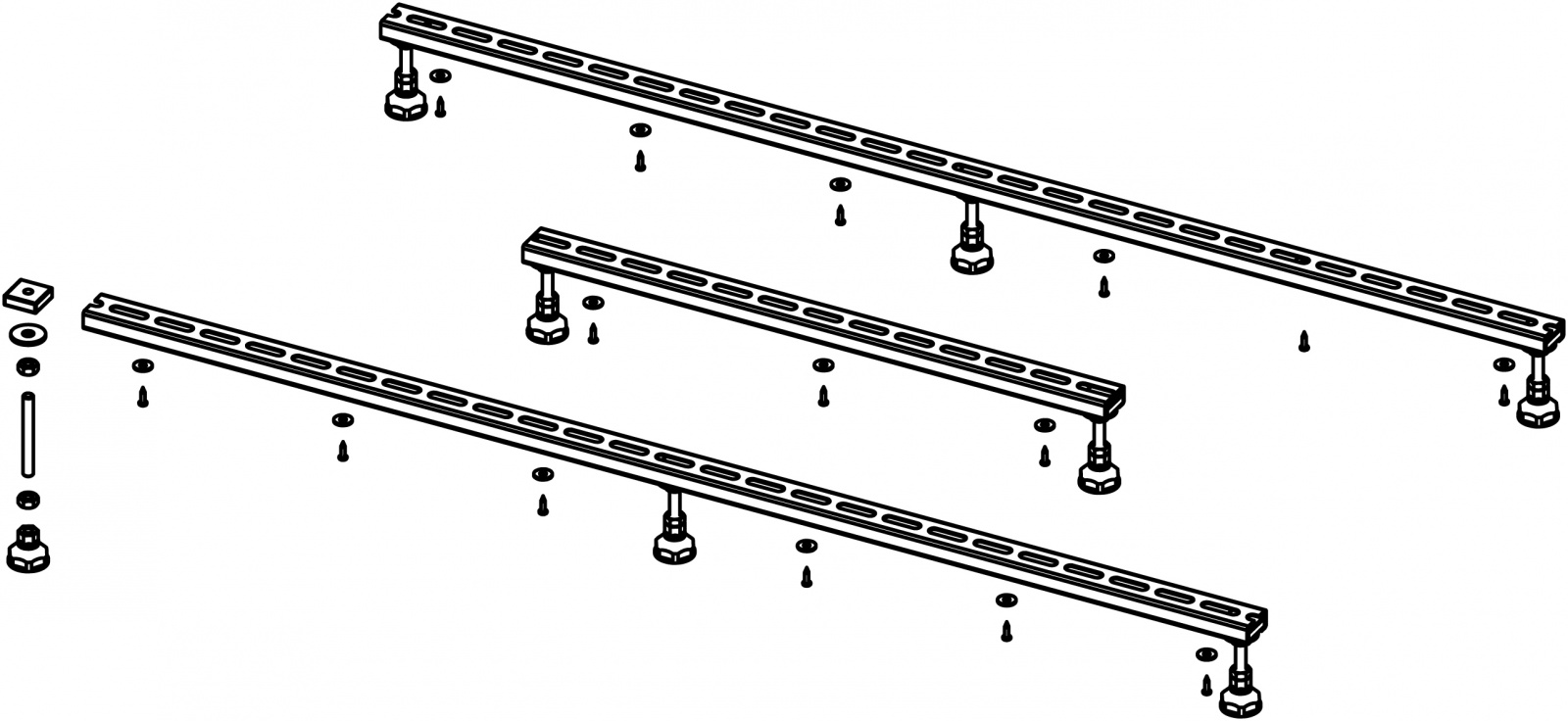 POOTSET64 Ножки Riho Basel Santreyd