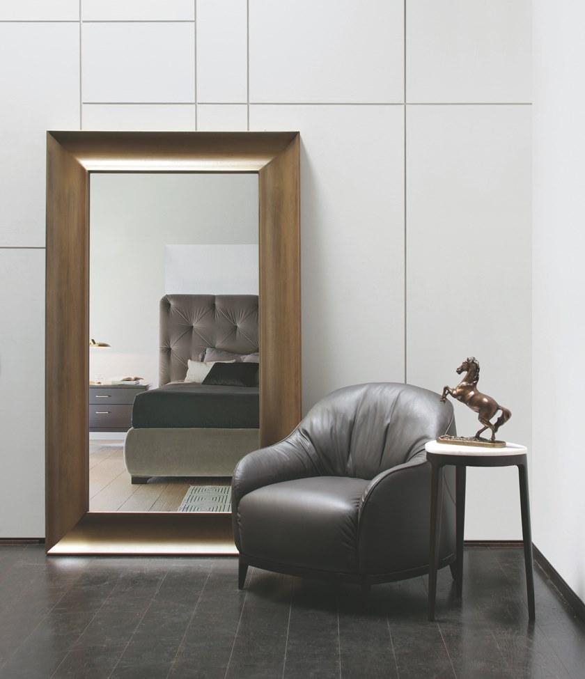 SELVA Круглый журнальный столик из массива дерева Indigo 3024 - Вид №6