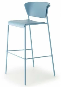 SCAB DESIGN Табурет из технополимера с подставкой для ног Lisa